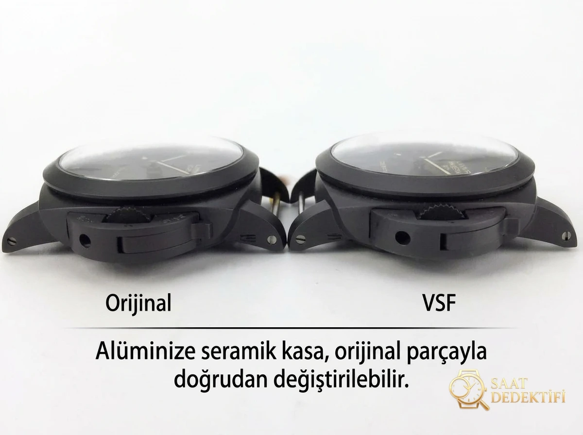 Yeni VS Factory Panerai PAM00441 V2 sürümünde 9001 mekanizmasının hangi noktaları geliştirildi? - Arka Kapak Gravür ve Seri Numarası