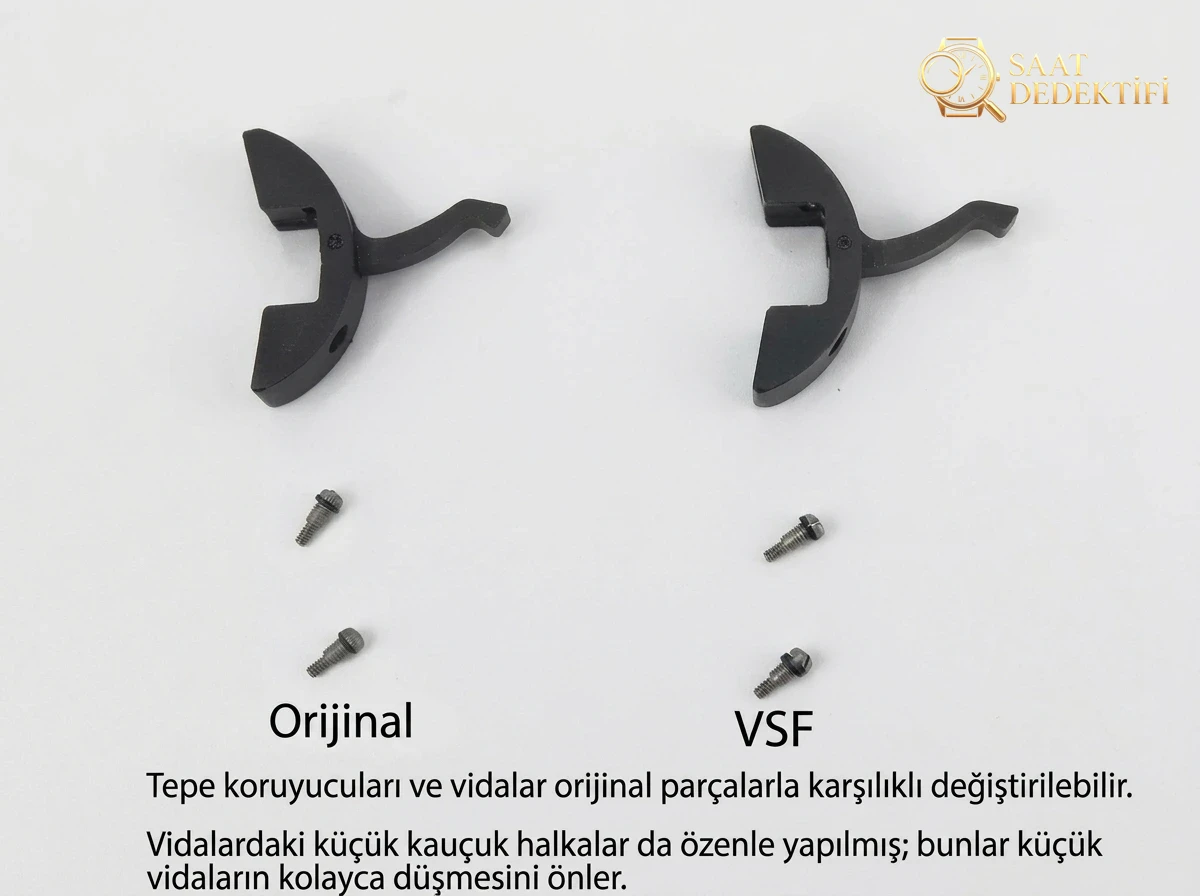 Yeni VS Factory Panerai PAM00441 V2 sürümünde 9001 mekanizmasının hangi noktaları geliştirildi? - Bezel İçi Rehaut Gravürü ve Hizalaması