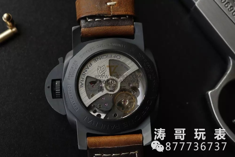 Yeni VS Factory Panerai PAM00441 V2 sürümünde 9001 mekanizmasının hangi noktaları geliştirildi? — 31. fotoğraf
