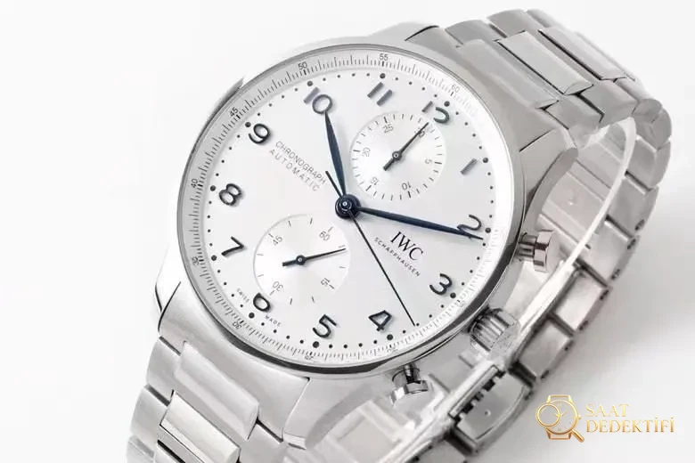 Yeni ZF Factory IWC Portugieser Kronograf çelik bilezik modeli IW371617 incelemesi - Arka Kapak ve Mekanizma Detayı
