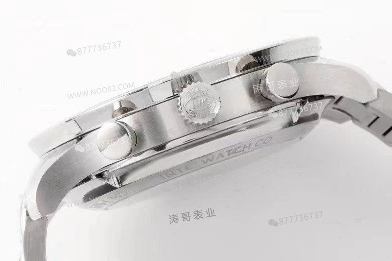 Yeni ZF Factory IWC Portugieser Kronograf çelik bilezik modeli IW371617 incelemesi — 5. fotoğraf