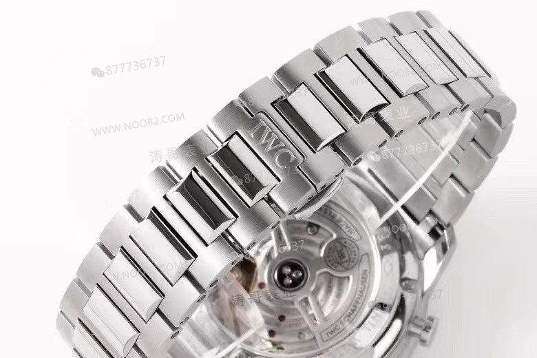 Yeni ZF Factory IWC Portugieser Kronograf çelik bilezik modeli IW371617 incelemesi — 8. fotoğraf