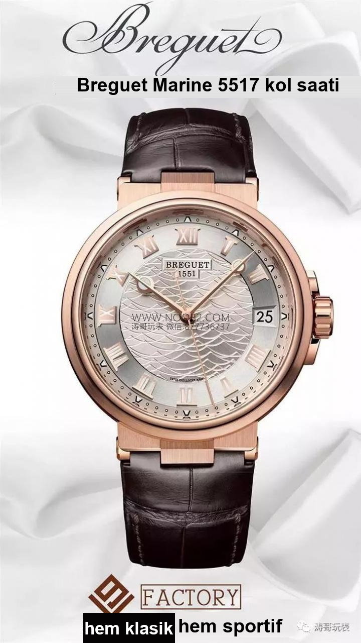 Yepyeni V9 Factory Breguet Marine 5517 saat incelemesi — 8. fotoğraf