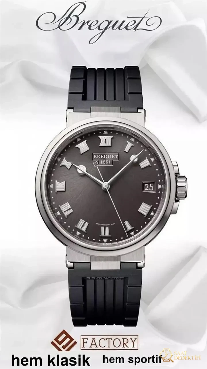 Yepyeni V9 Factory Breguet Marine 5517 saat incelemesi - Genel Açı ve Estetik Duruş