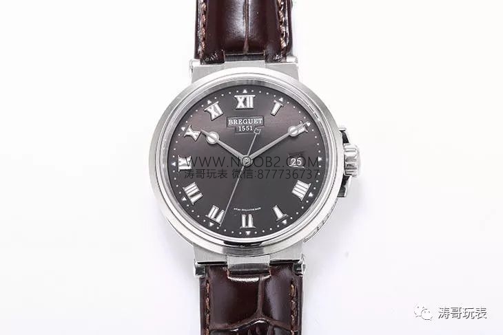 Yepyeni V9 Factory Breguet Marine 5517 saat incelemesi — 14. fotoğraf