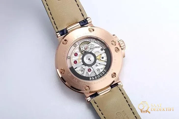 Yepyeni V9 Factory Breguet Marine 5517 saat incelemesi - Balans Çarkı ve Zemberek Aksamı