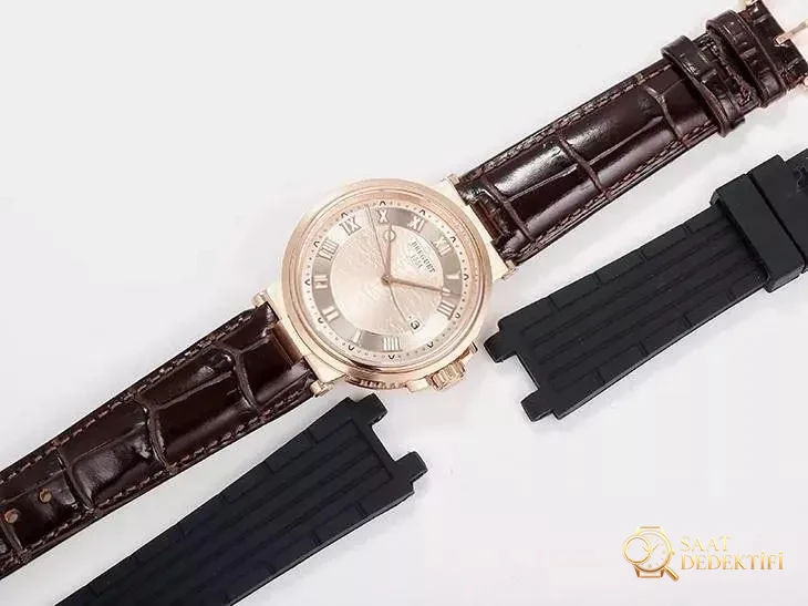 Yepyeni V9 Factory Breguet Marine 5517 saat incelemesi - Safir Kristal Cam Eğimi ve Yansıması