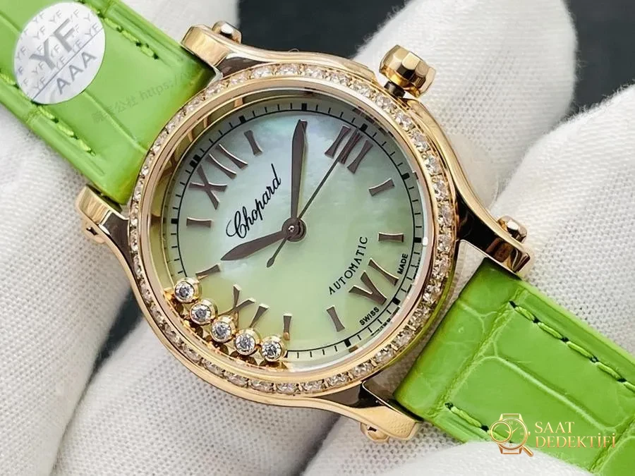 YF Factory Chopard 2023 yepyeni Happy Sport serisi - Ön Görünüm ve Kasa Tasarımı