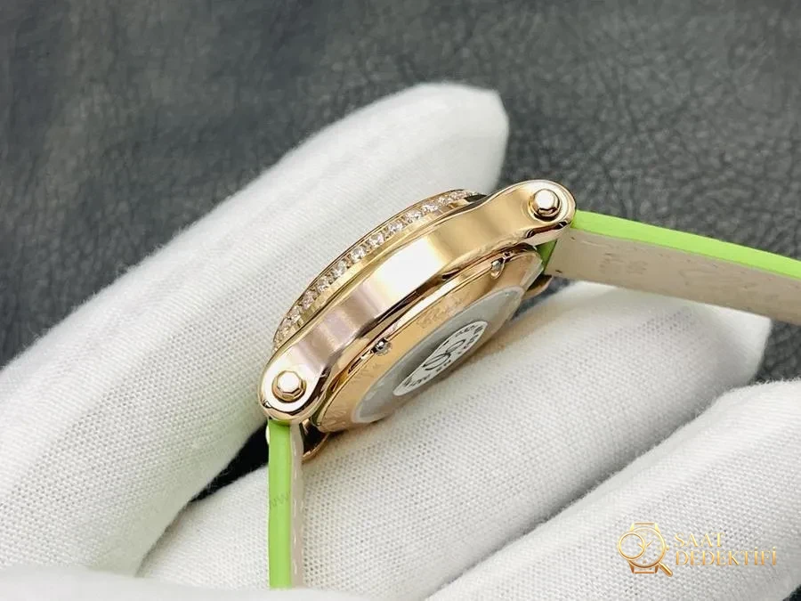 YF Factory Chopard 2023 yepyeni Happy Sport serisi - Kadran Detayı ve Bezel İşçiliği
