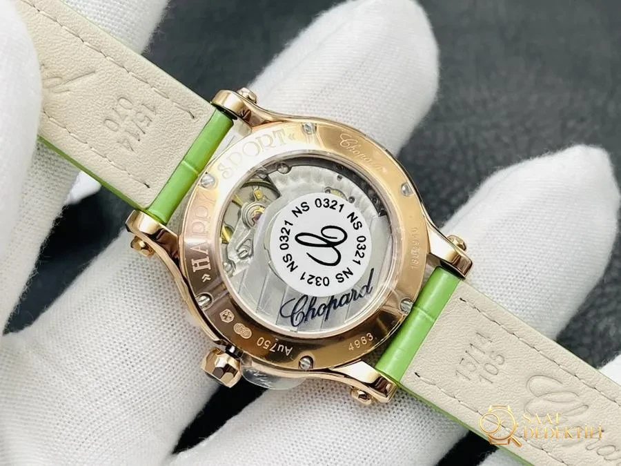 YF Factory Chopard 2023 yepyeni Happy Sport serisi - Makro Kadran ve İndeks İşçiliği