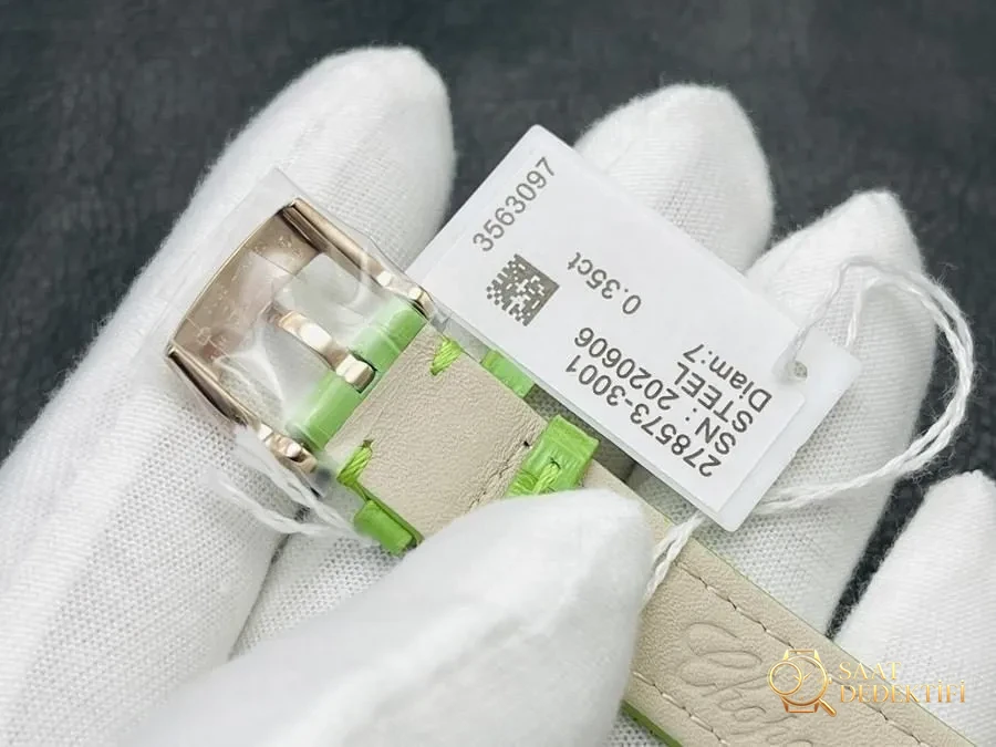 YF Factory Chopard 2023 yepyeni Happy Sport serisi - Arka Kapak ve Mekanizma Detayı