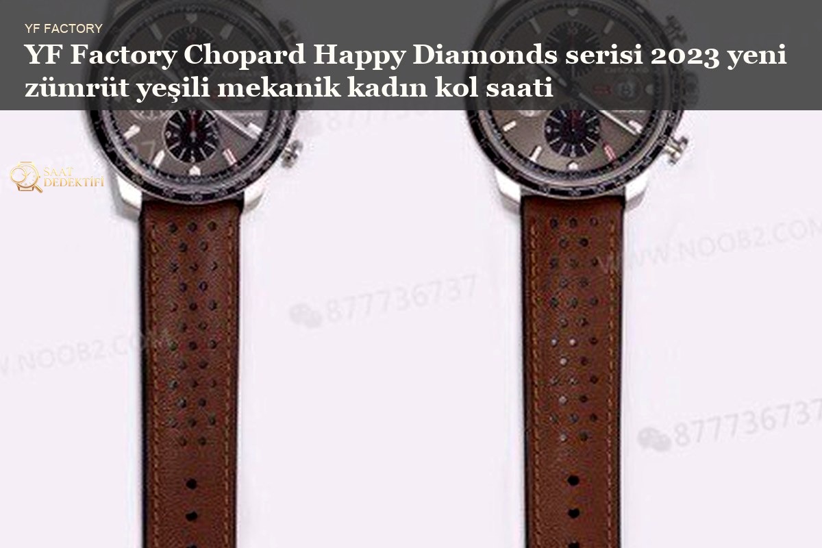 YF Factory Chopard Happy Diamonds serisi 278590-3001 kol saati - ön görünüm