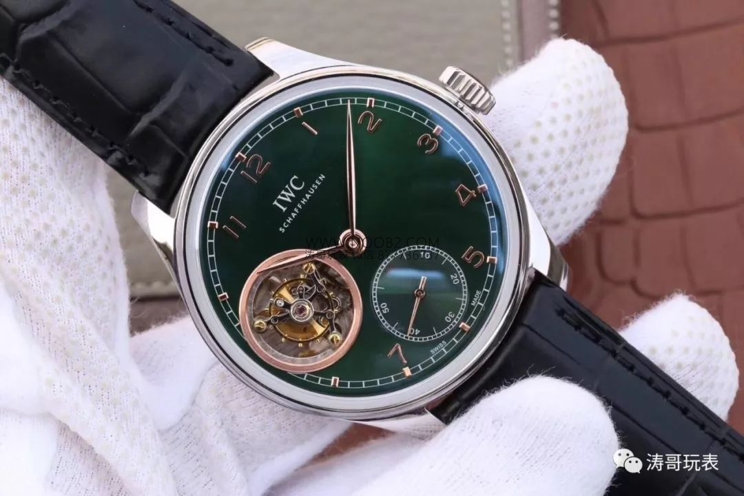 YL Factory IWC Portugieser Serisi Tourbillon Yeşil Kadranlı Replika Saat IW546302 İncelemesi — 2. fotoğraf