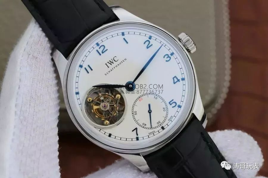 YL Factory IWC Portugieser Serisi Tourbillon Yeşil Kadranlı Replika Saat IW546302 İncelemesi — 18. fotoğraf