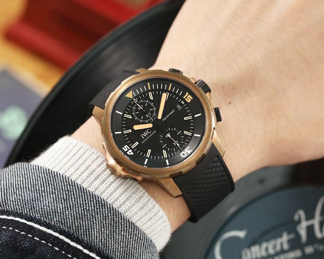 Yue Yunpeng ile aynı model: V6 Factory IWC Aquatimer bronz kronograf kol saati "Darwin Keşif Yolculuğu" özel versiyonu — 2. fotoğraf