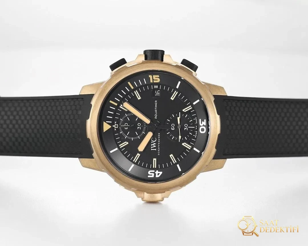 Yue Yunpeng ile aynı model: V6 Factory IWC Aquatimer bronz kronograf kol saati