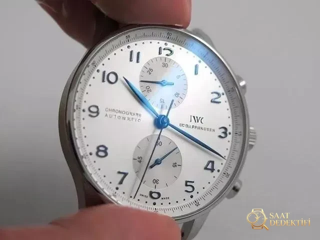 Yüksek kaliteli bir kronograf: ZF Factory IWC Portugieser kronografın sökümü, detaylar kusursuz denecek düzeyde - Kasa Profili ve Kurma Kolu İncelemesi