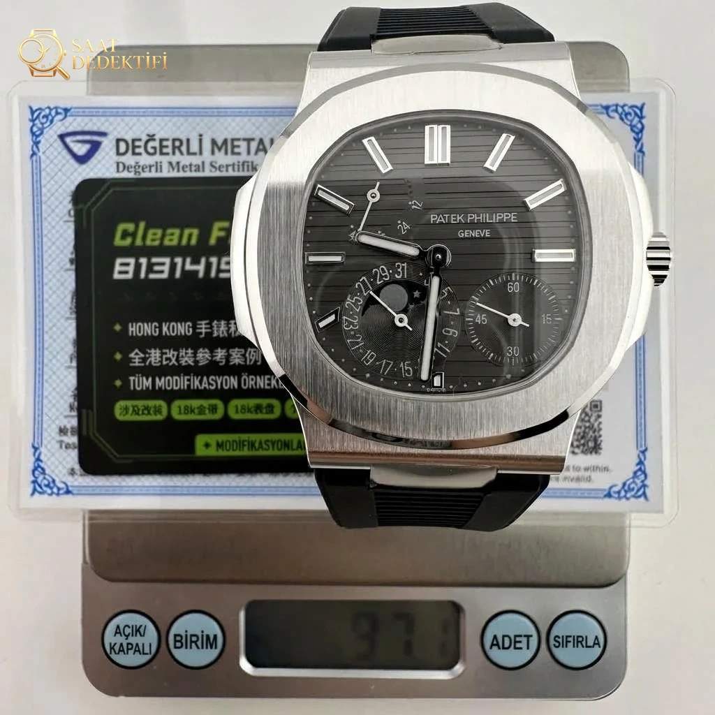 Yüksek Segment Özel Sipariş PPF Fabrikası 5712G-001 Beyaz Altın Tam Donanım Modifiye Yükseltme - Kasa Profili ve Kurma Kolu İncelemesi