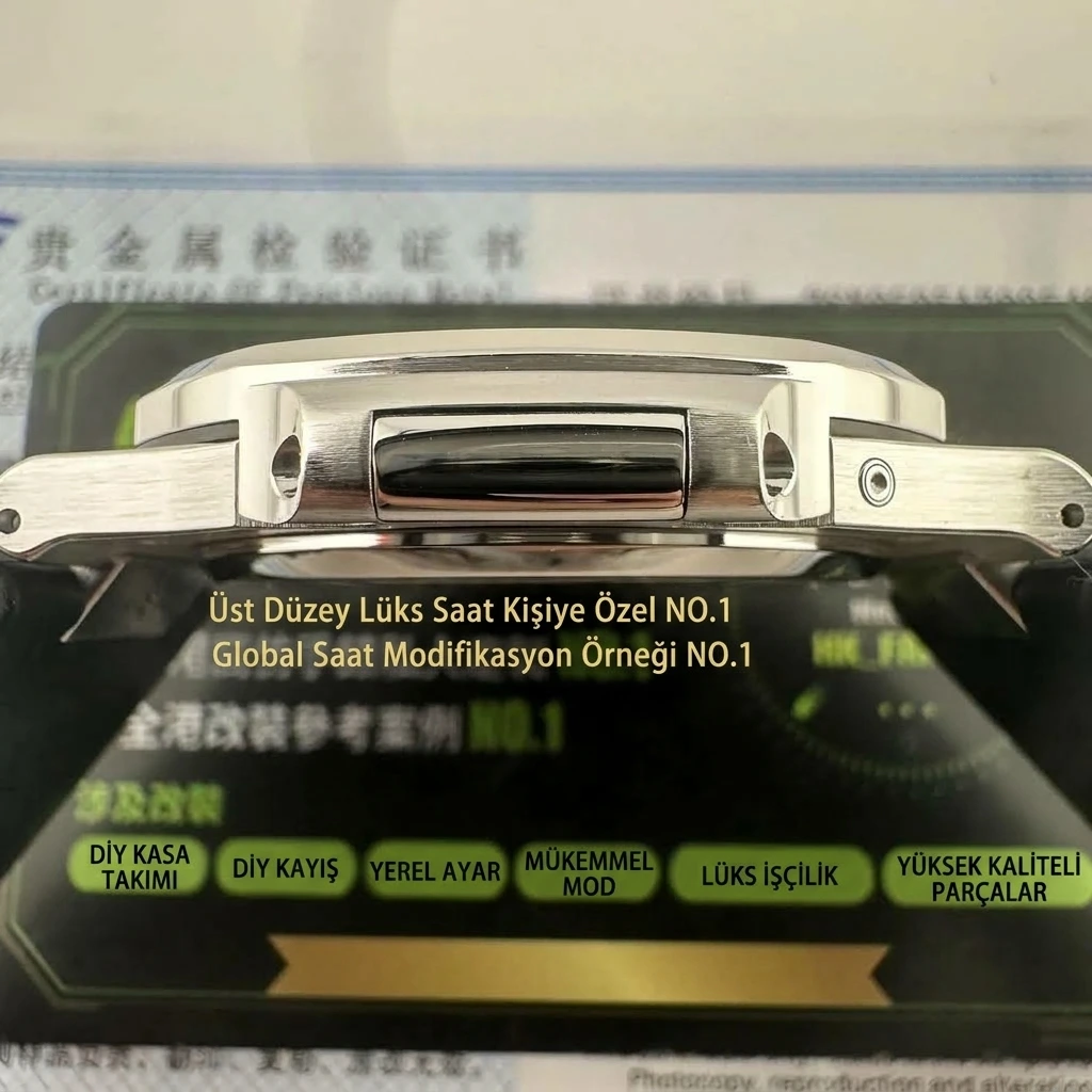 Yüksek Segment Özel Sipariş PPF Fabrikası 5712G-001 Beyaz Altın Tam Donanım Modifiye Yükseltme - Yan Profil ve Kordon Bağlantısı