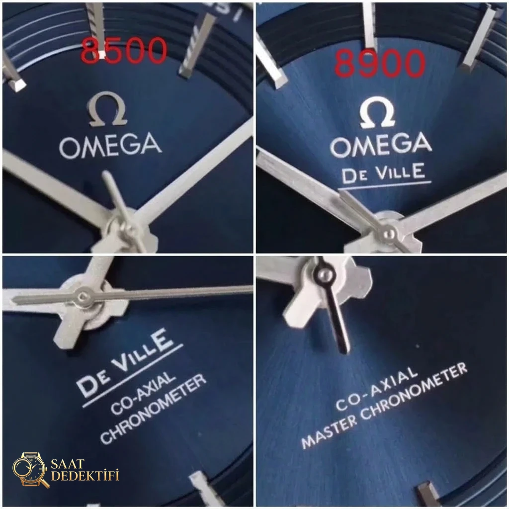 Yükseltilmiş VS Factory Omega De Ville parlak mavi: 8900 mekanizma 8500 ile karşılaştırıldığında fark nerede? Hangi detaylar güncellendi? - Cam Yansıma Önleyici (AR) Kaplama