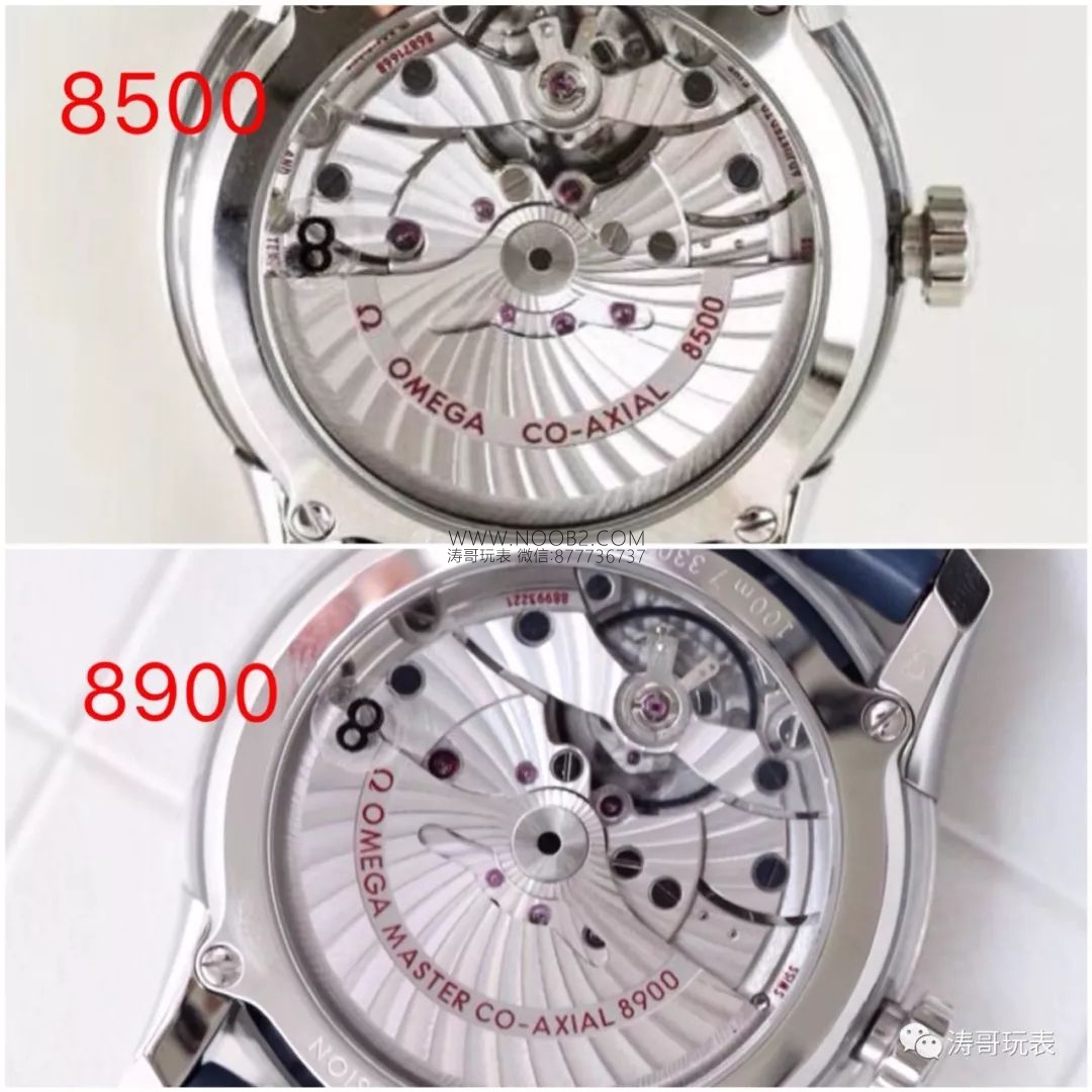 Yükseltilmiş VS Factory Omega De Ville parlak mavi: 8900 mekanizma 8500 ile karşılaştırıldığında fark nerede? Hangi detaylar güncellendi? — 20. fotoğraf