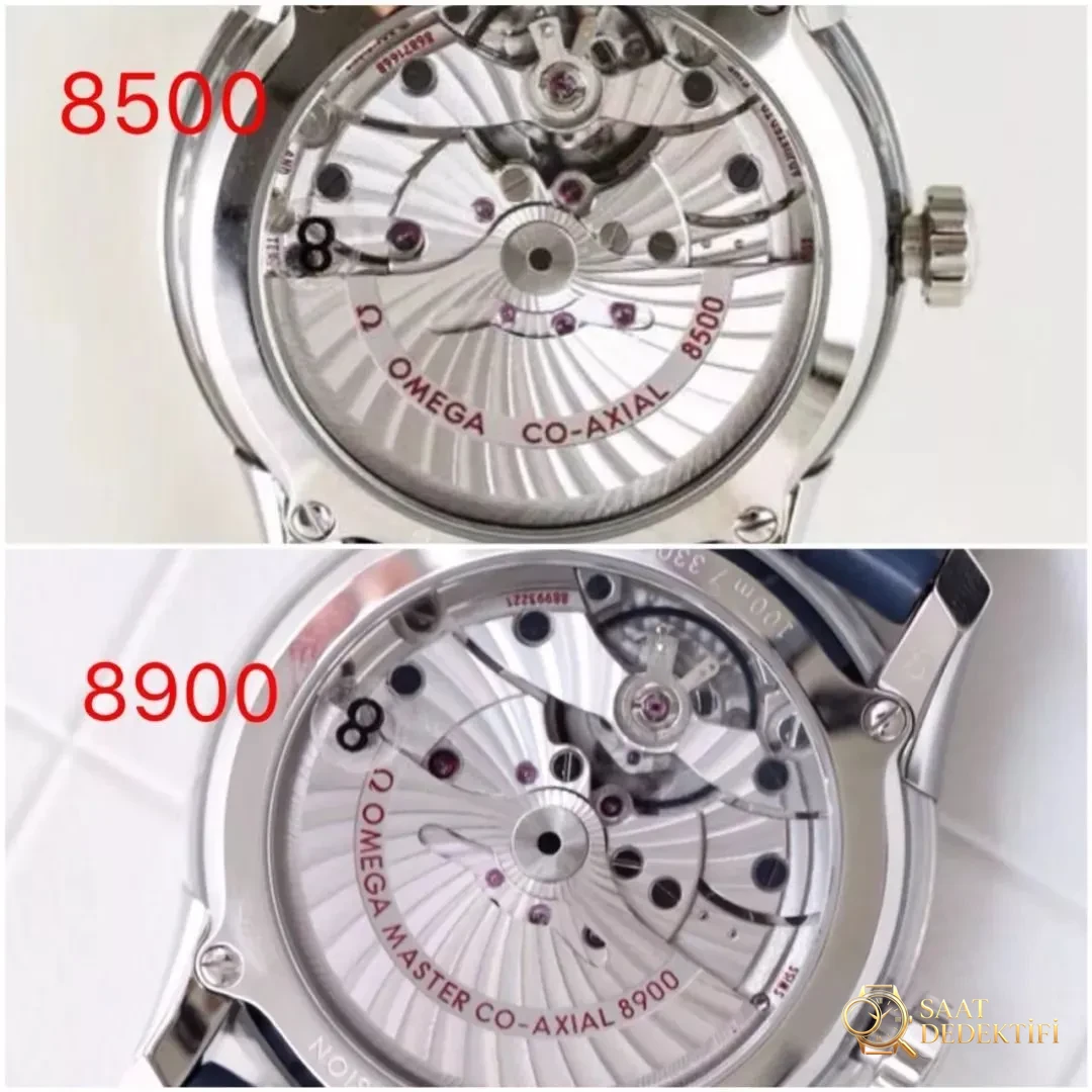 Yükseltilmiş VS Factory Omega De Ville parlak mavi: 8900 mekanizma 8500 ile karşılaştırıldığında fark nerede? Hangi detaylar güncellendi? - Koleksiyon ve Vitrin Görünümü