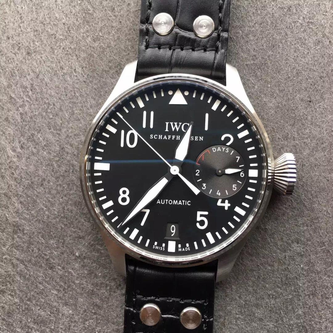 IWC Big Pilot IW500901 Siyah Kadran