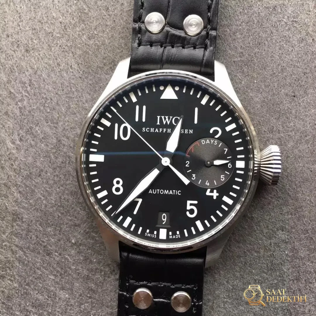 IWC Big Pilot IW500901 Siyah Kadran