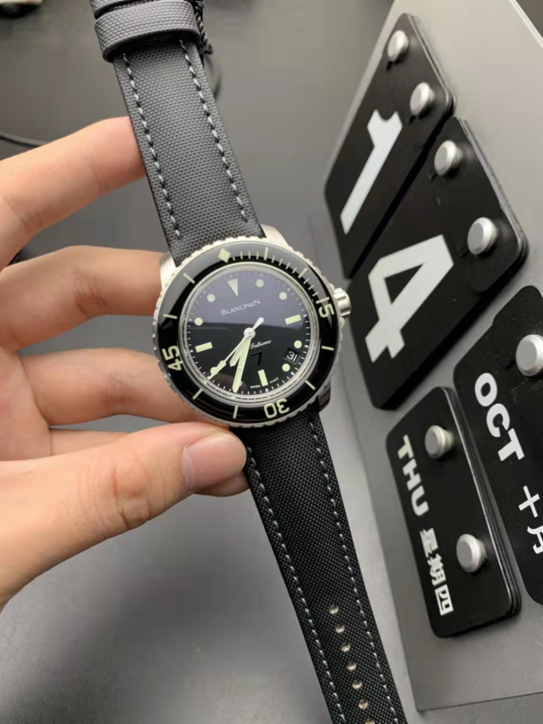 Blancpain Fifty Fathoms Nageurs de Combat Replika
