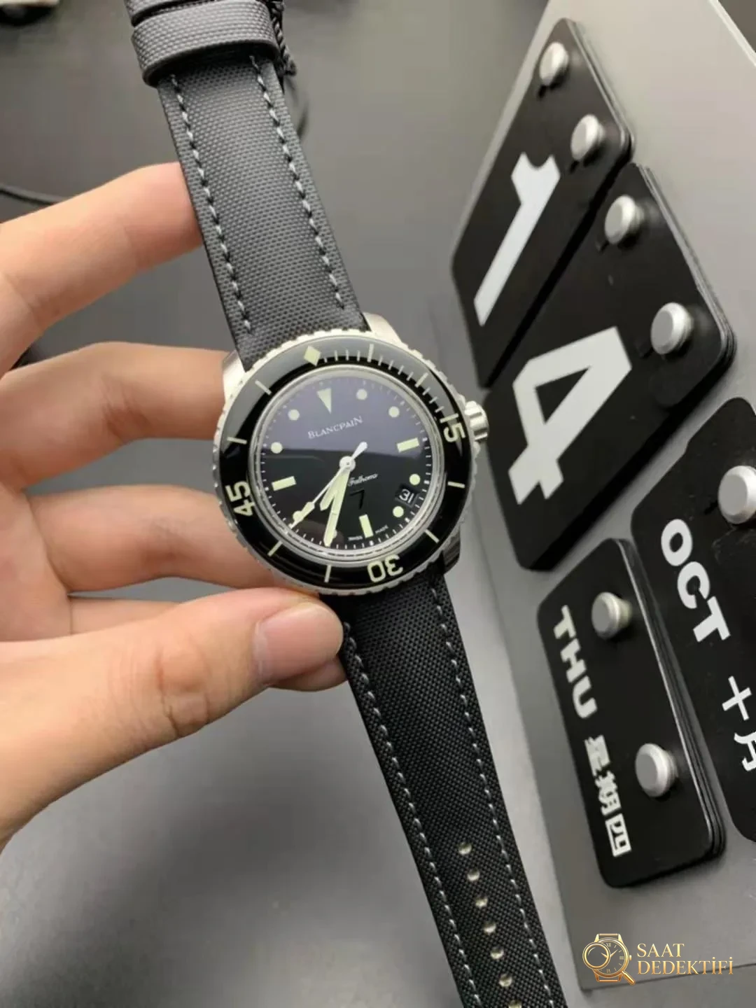 Blancpain Fifty Fathoms Nageurs de Combat Replika