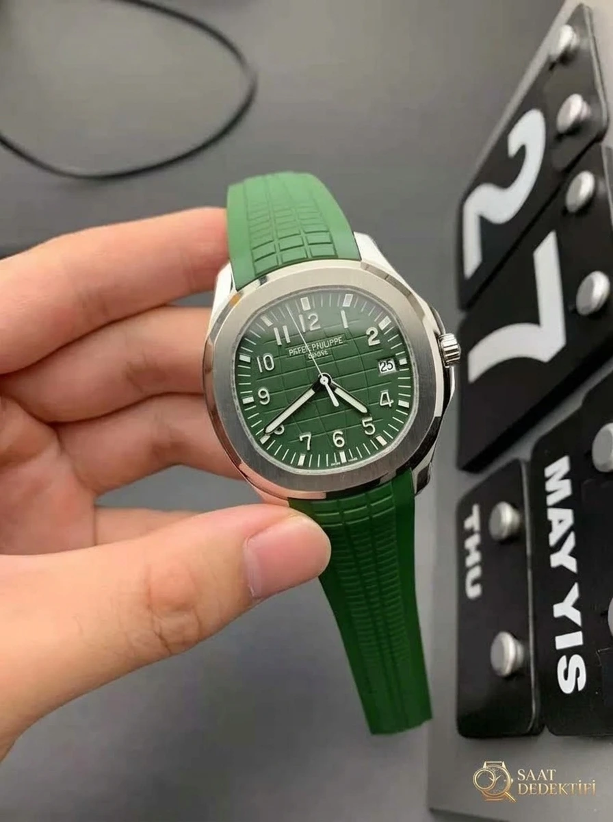 Patek Aquanaut Yeşil Replika