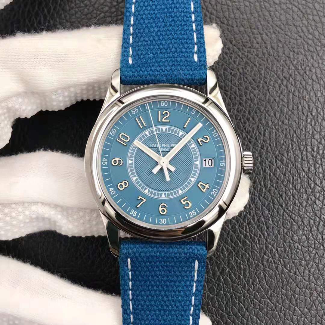 Replika Patek Philippe Calatrava Mavi