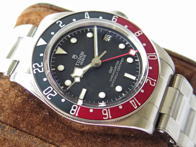 Tudor Mavi Kırmızı Bezel