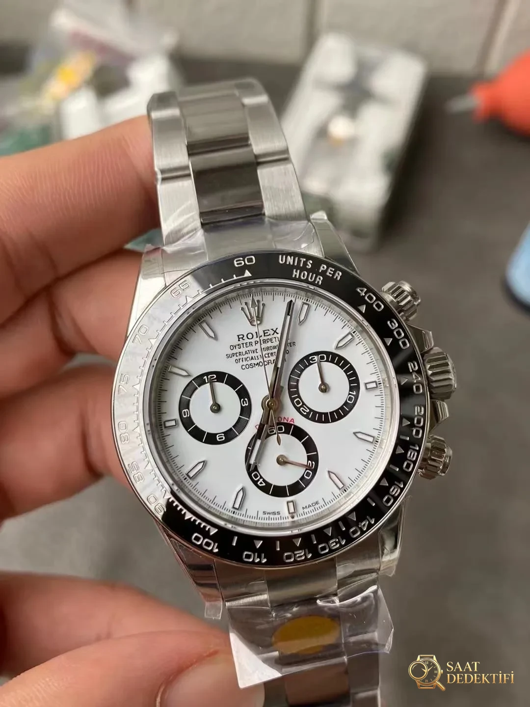 Replika Rolex Daytona 126500 Beyaz