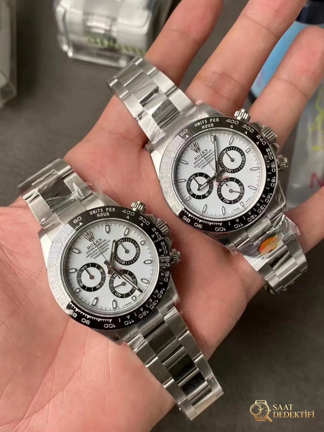 Z Factory Shanghai 4130 Mekanizmalı Replica Rolex Daytona 126500 - Mekanizma Zemberek ve Balans Detayı