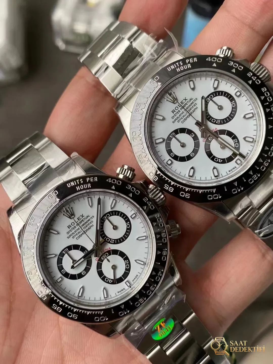 Z Factory Shanghai 4130 Mekanizmalı Replica Rolex Daytona 126500 - Toka İçi Mikro Ayar Mekanizması