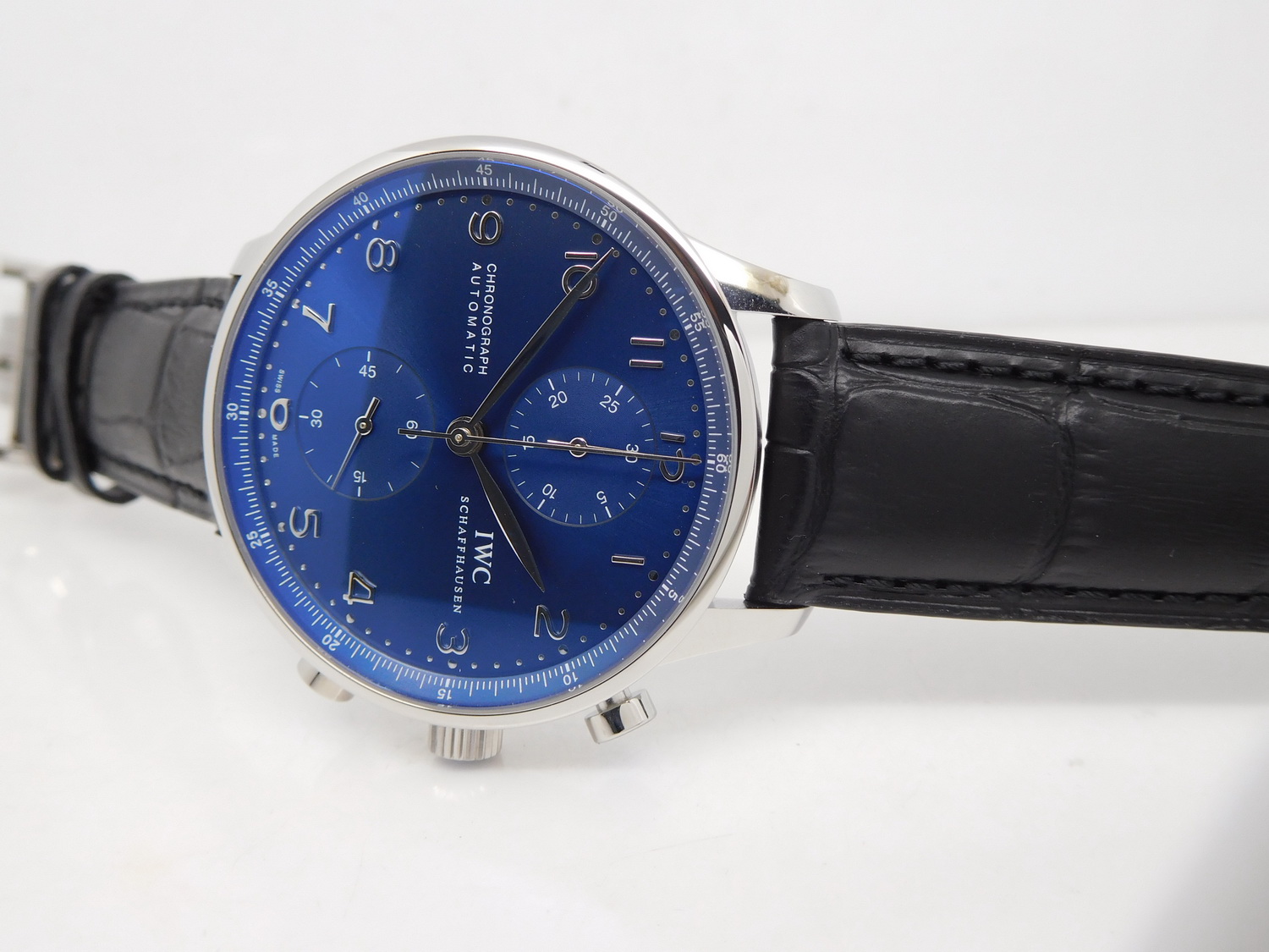 IWC Portuguese Kronograf Çelik Kasa