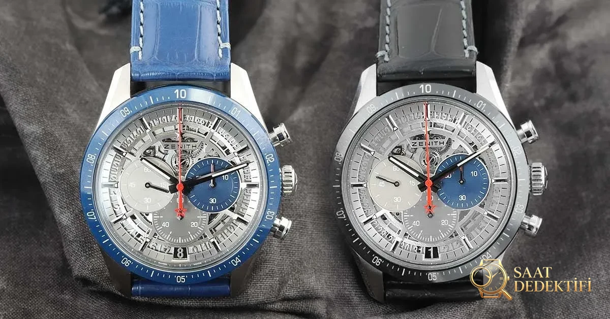 Zenith Replika Saat İncelemesi - Ön Görünüm ve Kasa Tasarımı