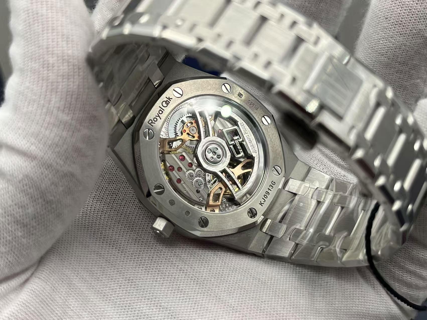 ZF 2025 efsane çalışması | Royal Oak Jumbo ultra ince 16202ST V2 çelik kralın uyanışı — 9. fotoğraf