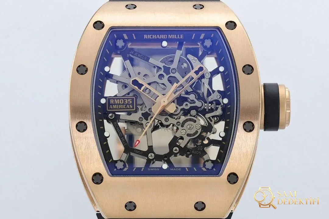 ZF 2025 iddialı yapımı: Pazarın en üst donanımlı 2025 versiyonu geliyor — Richard Mille erkek serisi RM035 «Büyük Boğa», üst düzey saatçilik işçiliğiyle bilekteki sanatı yeniden yorumluyor! - Genel Açı ve Estetik Duruş