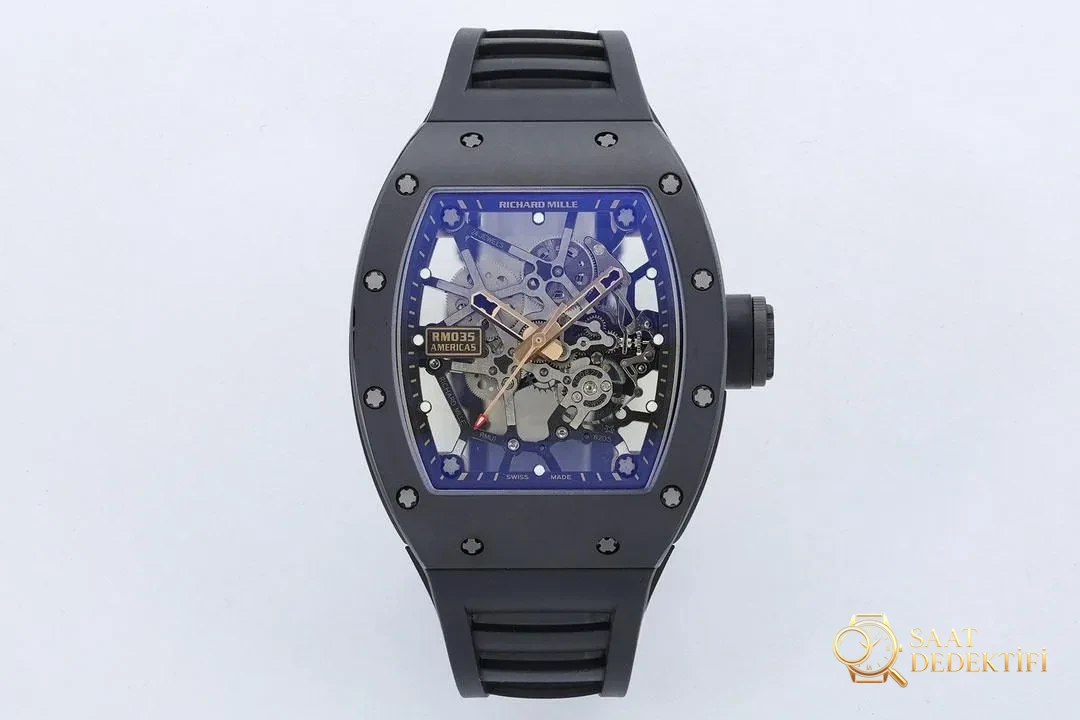 ZF 2025 iddialı yapımı: Pazarın en üst donanımlı 2025 versiyonu geliyor — Richard Mille erkek serisi RM035 «Büyük Boğa», üst düzey saatçilik işçiliğiyle bilekteki sanatı yeniden yorumluyor! - Cam Yansıma Önleyici (AR) Kaplama