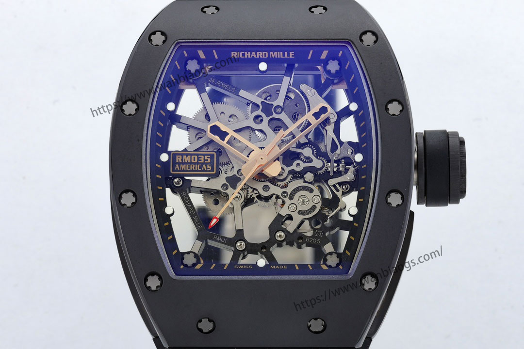 ZF 2025 iddialı yapımı: Pazarın en üst donanımlı 2025 versiyonu geliyor — Richard Mille erkek serisi RM035 «Büyük Boğa», üst düzey saatçilik işçiliğiyle bilekteki sanatı yeniden yorumluyor! — 20. fotoğraf