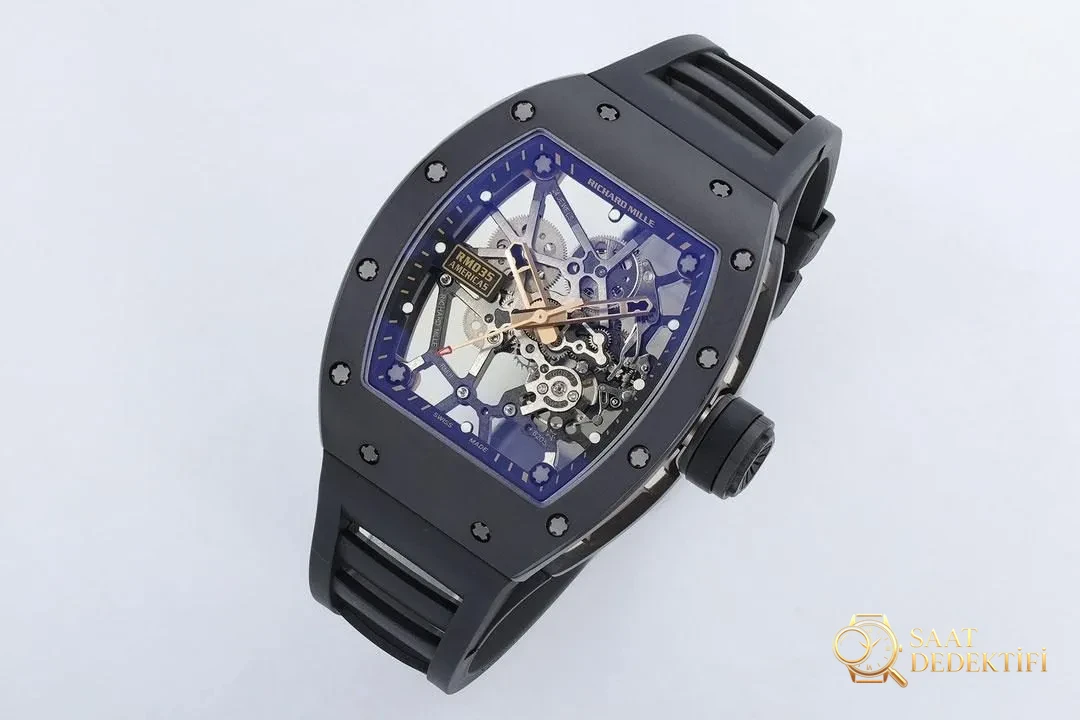 ZF 2025 iddialı yapımı: Pazarın en üst donanımlı 2025 versiyonu geliyor — Richard Mille erkek serisi RM035 «Büyük Boğa», üst düzey saatçilik işçiliğiyle bilekteki sanatı yeniden yorumluyor! - Kordon Dokusu ve Dikiş Detayları