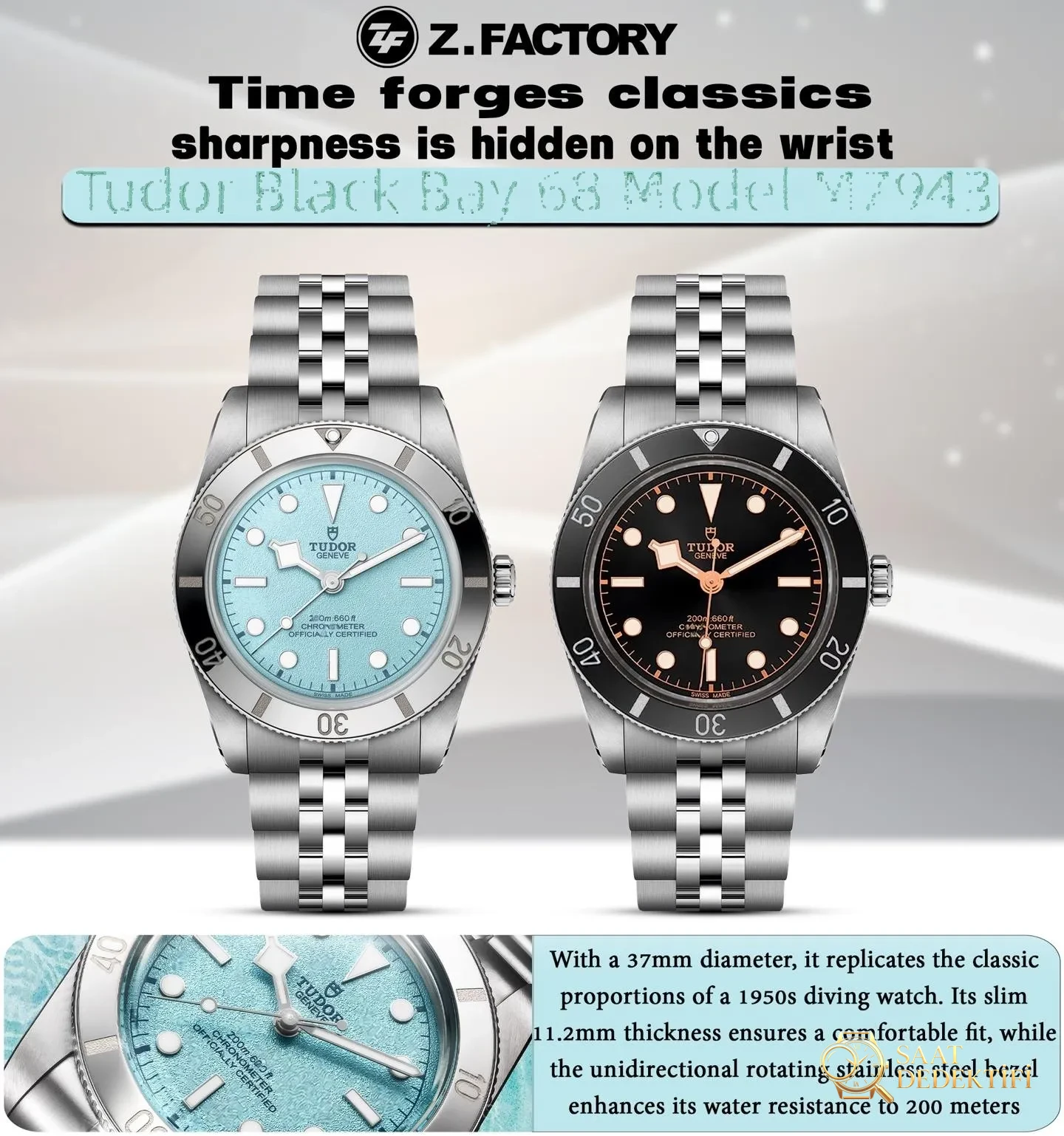 ZF 2025 mutlaka alınacaklar listesi! Tudor Black Bay 54 M79000: Zamanın işlediği klasik, bileğinizde saklı keskinlik - Kasa Profili ve Kurma Kolu İncelemesi
