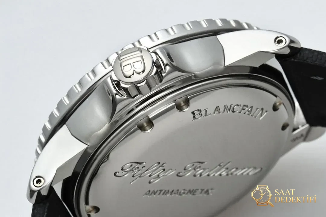 ZF Blancpain Fifty Fathoms | Deniz derinliği efsanesinin yeniden doğuşu, modern dalış saatlerinin öncüsü - Mekanizma Zemberek ve Balans Detayı