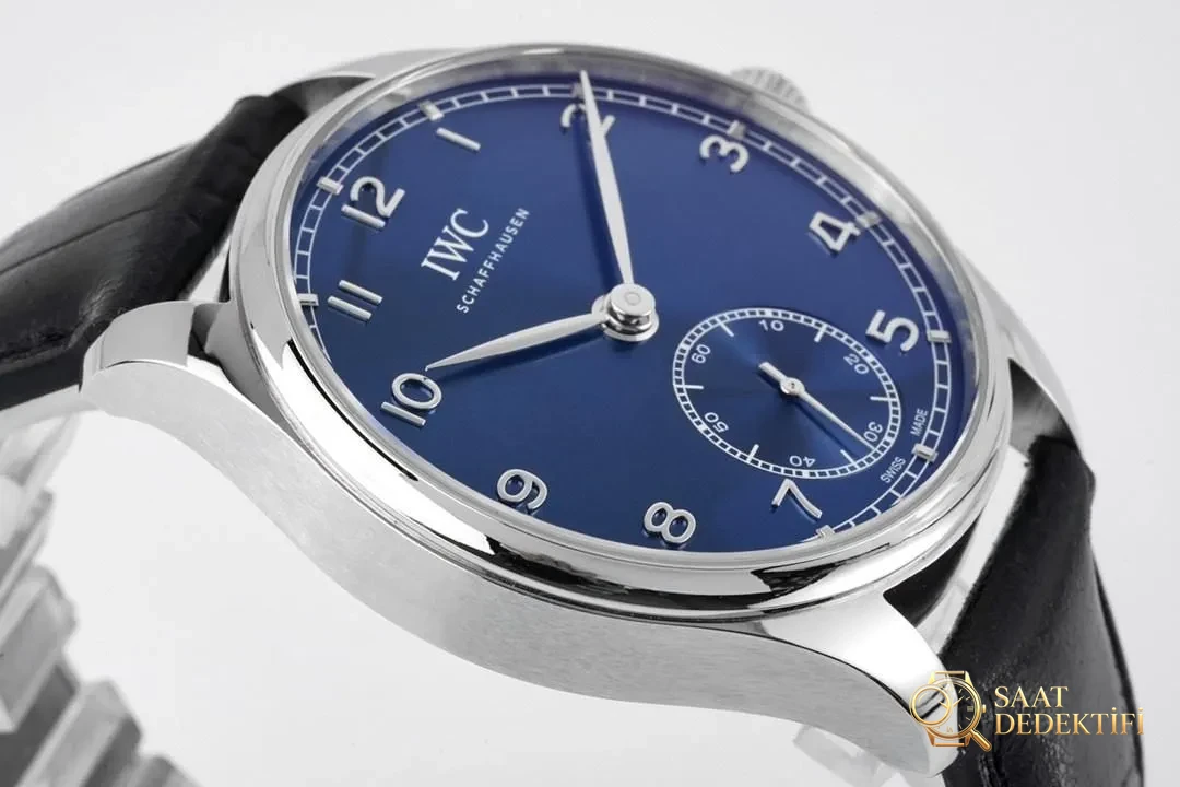 ZF Factory 2020 IWC Yeni Portugieser 40 Serisi Küçük Saniye Replika Saat IW358305 - Makro Kadran ve İndeks İşçiliği