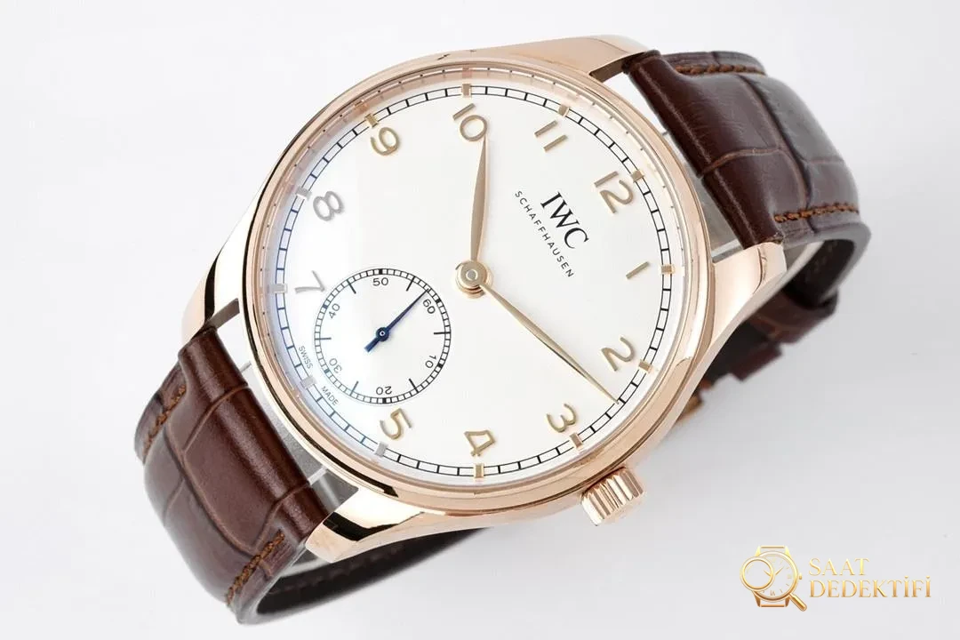 ZF Factory 2020 IWC Yeni Portugieser Küçük Üç İbreli 40 Serisi Replika Saat IW358306 - Makro Kadran ve İndeks İşçiliği