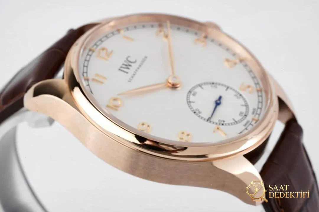 ZF Factory 2020 IWC Yeni Portugieser Küçük Üç İbreli 40 Serisi Replika Saat IW358306 - Klips Kilidi ve Lazer Damgalar