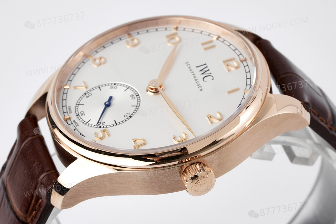 ZF Factory 2020 IWC Yeni Portugieser Küçük Üç İbreli 40 Serisi Replika Saat IW358306 — 8. fotoğraf