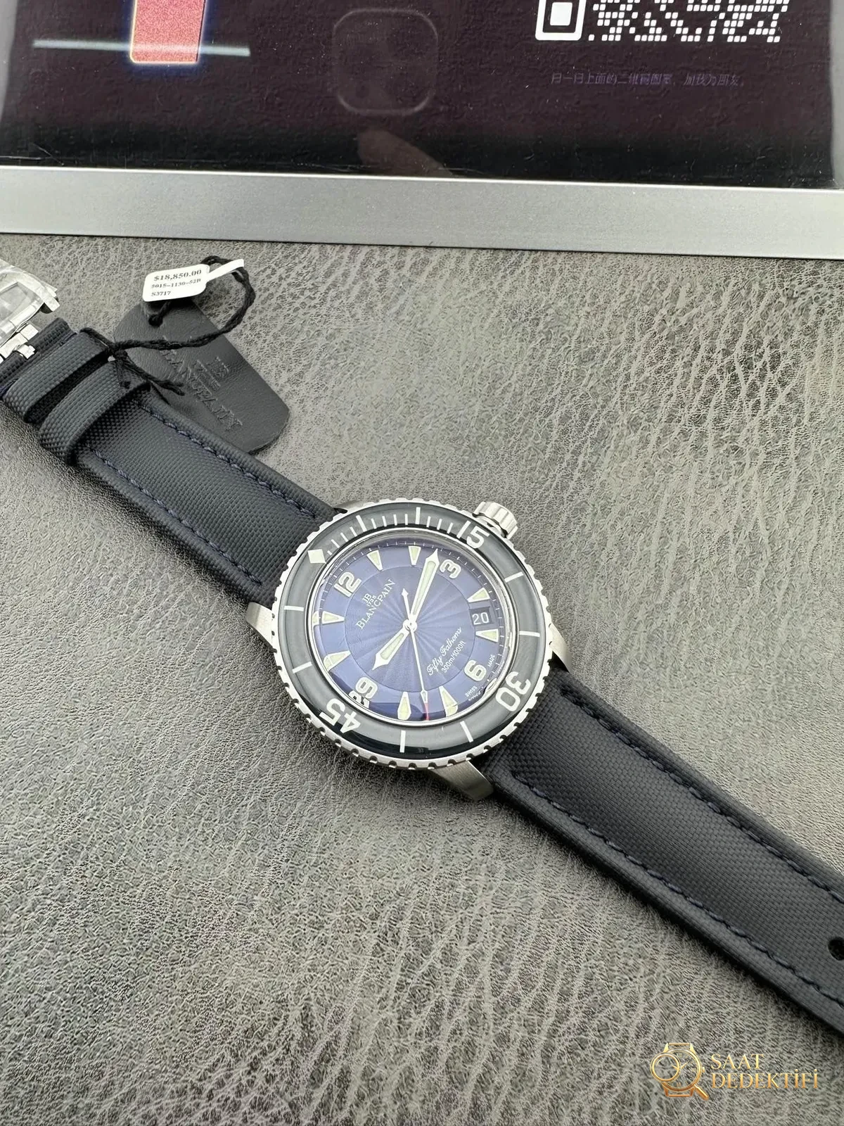 ZF Factory 2025 Klasik Replika | Blancpain Fifty Fathoms Ultimate Versiyon, Dalış Saatlerinin Atasının Okyanus Efsanesini Yeniden Canlandırıyor - Bilekte Duruş ve Kasa Orantısı